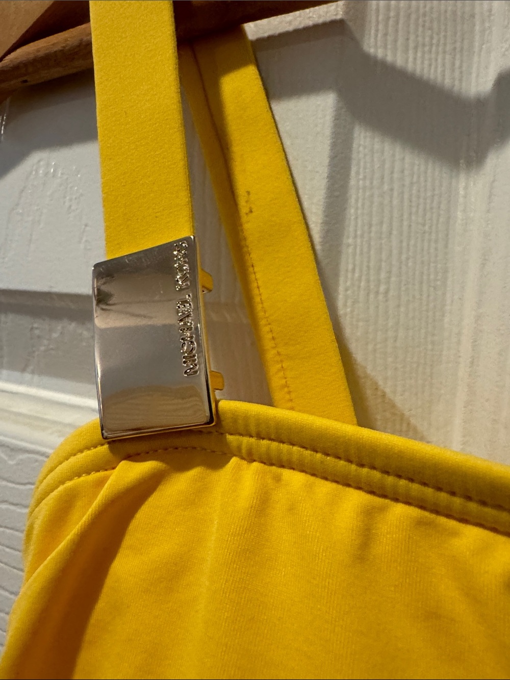 MICHAEL Michael Kors Beautiful Bright Yellow Swimsuit - Picture 3 of 6